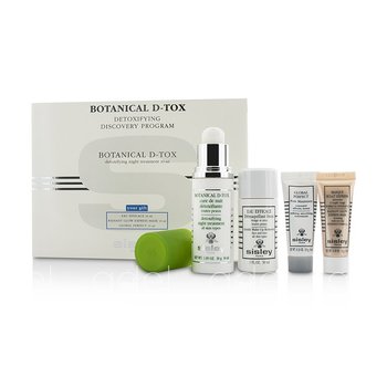 Botanical D-Tox Detoxifying Discovery Program: Botanical D-Tox 30ml + Make-Up Remover 30ml + Mask 10ml + Pore Minimizer 10ml