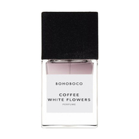 BOHOBOCO Coffee White Flowers